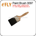 wooden handel Black bristle paint brush